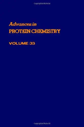 Cover of Advances in Protein Chemistry