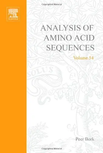 Cover of Analysis of Amino Acid Sequences