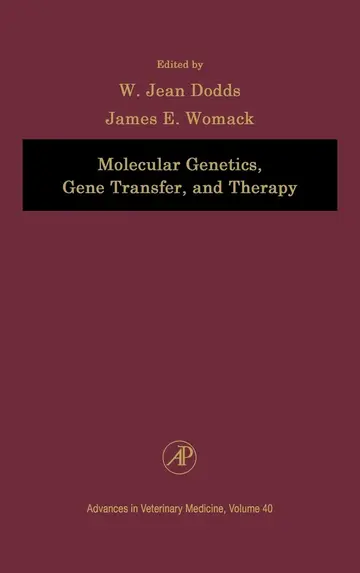 Cover of Molecular Genetics, Gene Transfer, and Therapy