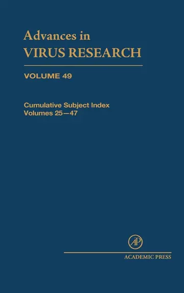 Cover of Cumulative Subject Index