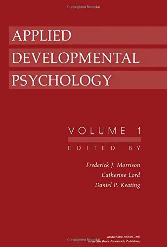 Cover of Applied Developmental Psychology