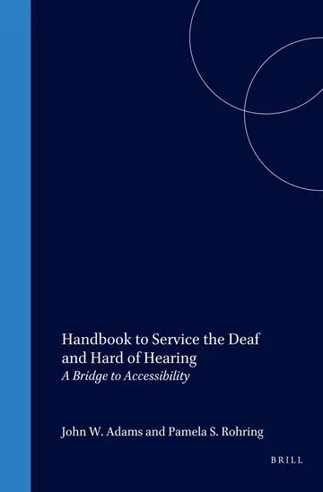 Cover of Handbook to Service the Deaf and Hard of Hearing