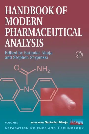 Cover of Handbook of Modern Pharmaceutical Analysis