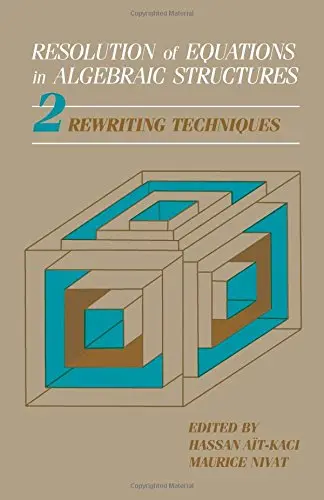 Cover of Resolution of Equations in Algebraic Structures