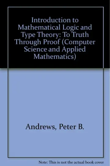 Cover of Introduction to Mathematical Logic and Type Theory