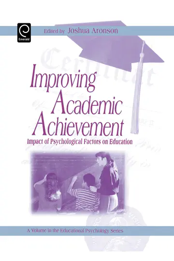 Cover of Improving Academic Achievement