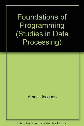 Cover of Foundations of Programming