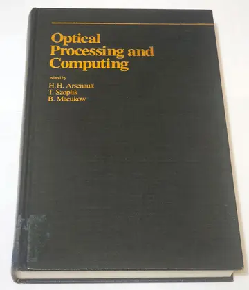Cover of Optical Processing and Computing