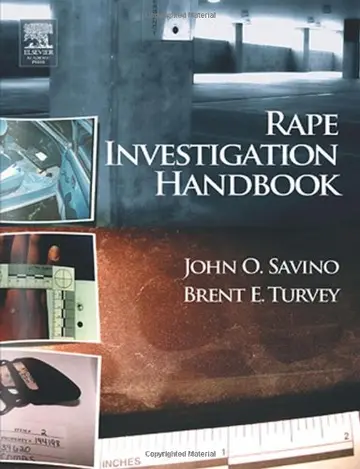 Cover of Rape Investigation Handbook