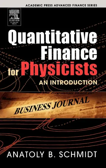 Cover of Quantitative Finance for Physicists