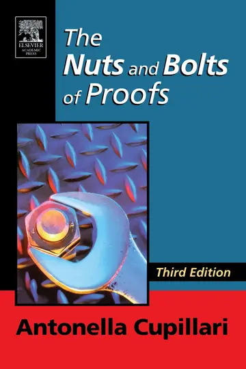 Cover of The Nuts and Bolts of Proofs