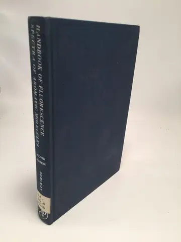 Cover of Handbook of Fluorescence Spectra of Aromatic Molecules