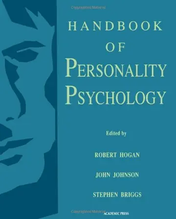 Cover of Handbook of Personality Psychology