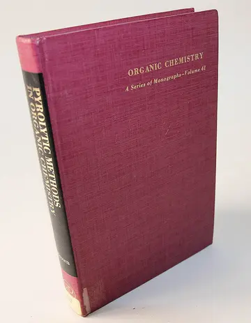 Cover of Pyrolytic Methods in Organic Chemistry
