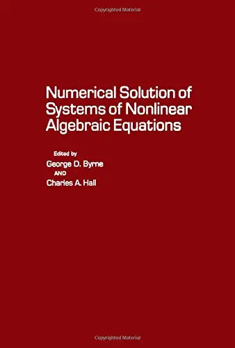 Cover of Numerical Solution of Systems of Nonlinear Algebraic Equations