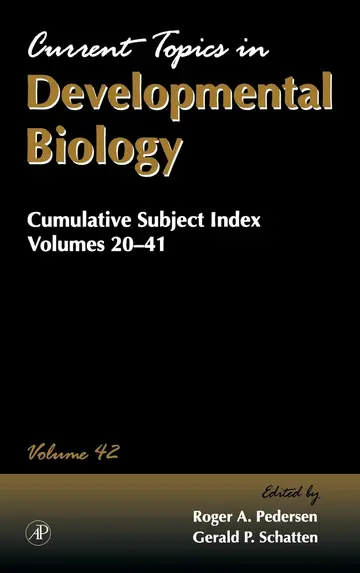 Cover of Cumulative Subject Index