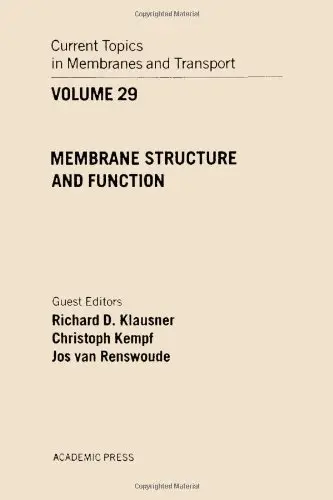 Cover of Membrane Structure and Function (v. 29)