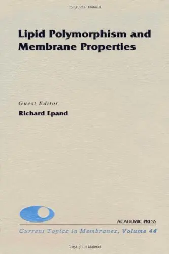 Cover of Lipid Polymorphism and Membrane Properties