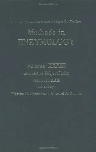 Cover of Cumulative Subject Index, Volumes I-30