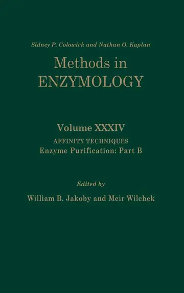 Cover of Affinity Techniques - Enzyme Purification