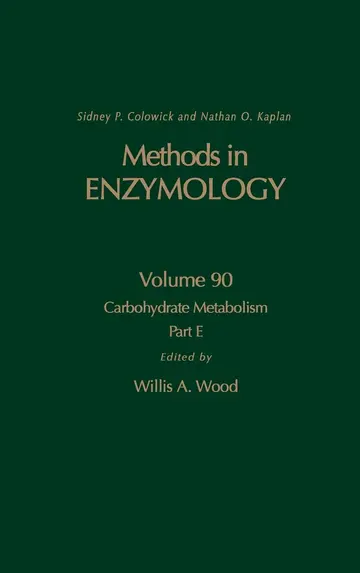 Cover of Carbohydrate Metabolism, Part E