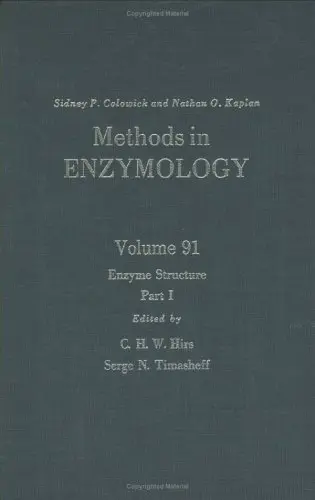 Cover of Enzyme Structure, Part I