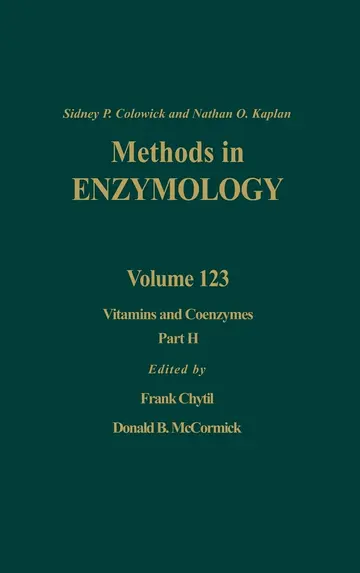 Cover of Vitamins and Coenzymes, Part H