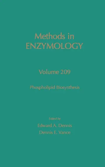 Cover of Phospholipid Biosynthesis