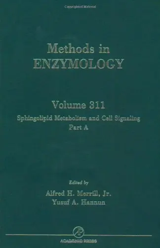 Cover of Sphingolipid Metabolism and Cell Signaling, Part A