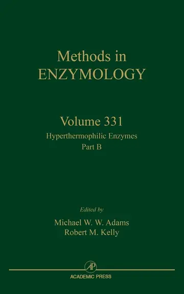 Cover of Hyperthermophilic Enzymes, Part B