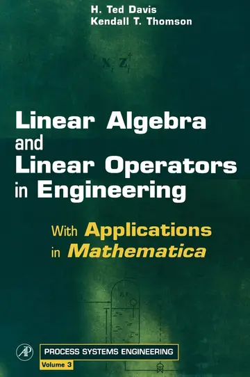 Cover of Linear Algebra and Linear Operators in Engineering