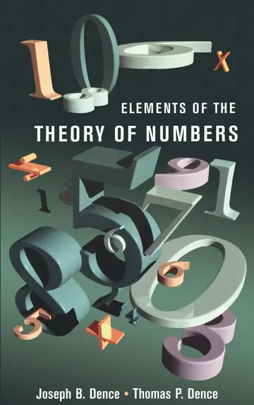 Cover of Elements of the Theory of Numbers