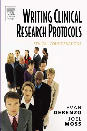 Cover of Writing Clinical Research Protocols