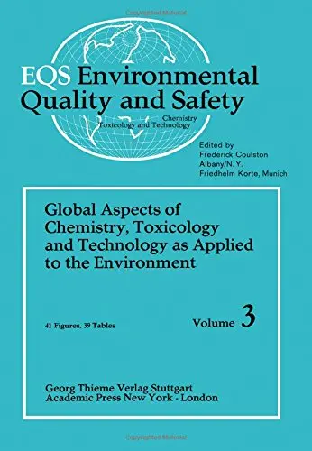 Cover of Environmental Quality and Safety
