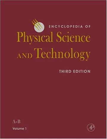 Cover of Encyclopedia of Physical Science and Technology