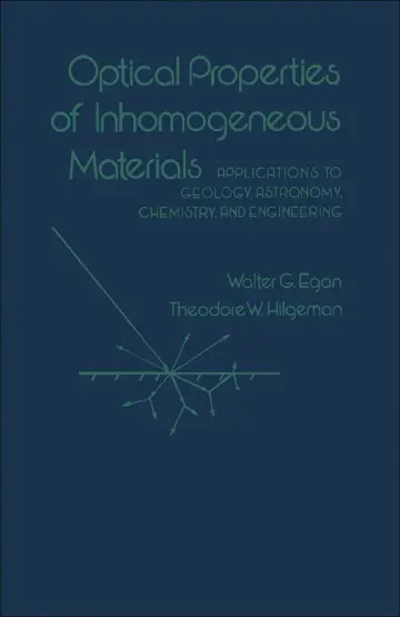Cover of Optical Properties of Inhomogeneous Materials