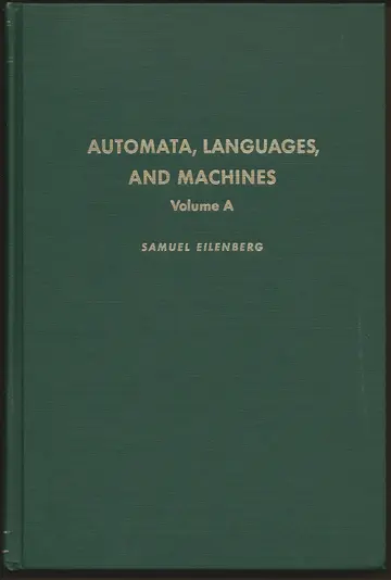 Cover of Automata, Languages and Machines