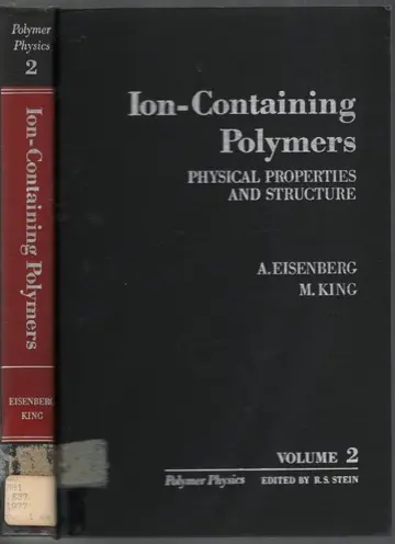 Cover of Ion-containing Polymers