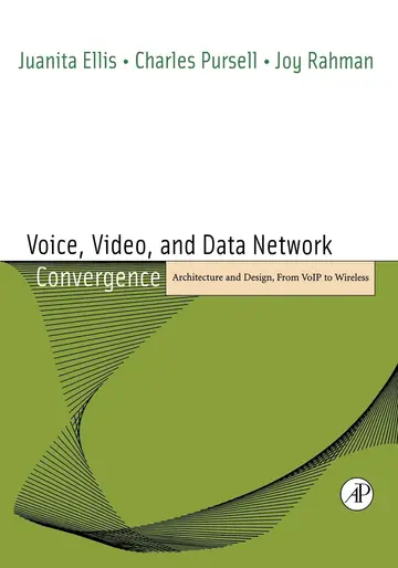Cover of Voice, Video, and Data Network Convergence