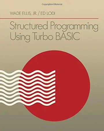 Cover of Structured Programming Using Turbo BASIC
