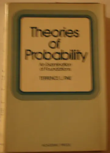 Cover of Theories of Probability