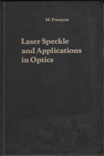Cover of Laser Speckle and Applications in Optics