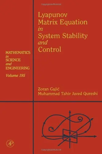 Cover of The Lyapunov Matrix Equation in System Stability and Control