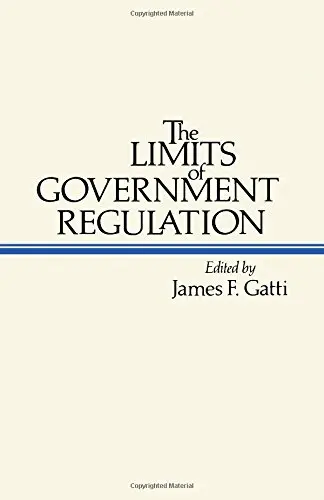 Cover of Limits of Government Regulation