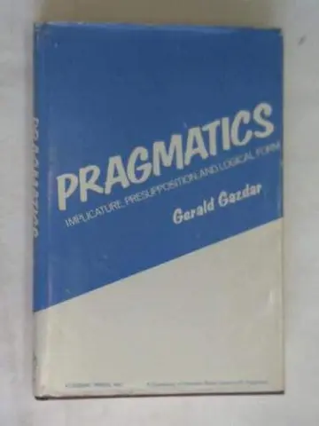 Cover of Pragmatics, Implicature, Presupposition and Logical Form