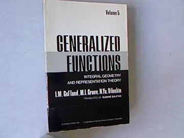 Cover of Generalized Functions