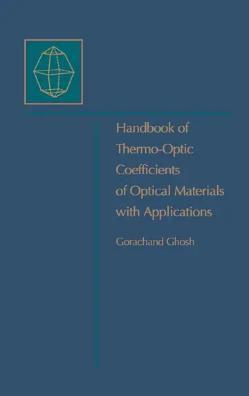 Cover of Handbook of Optical Constants of Solids