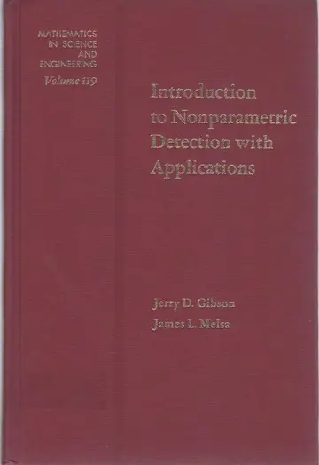 Cover of Introduction to Nonparametric Detection with Applications