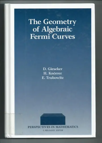 Cover of The Geometry of Algebraic Fermi Curves