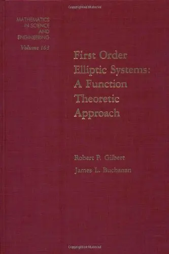 Cover of First Order Elliptic Systems